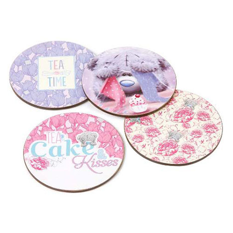 4 Round Me to You Bear Coasters £3.00